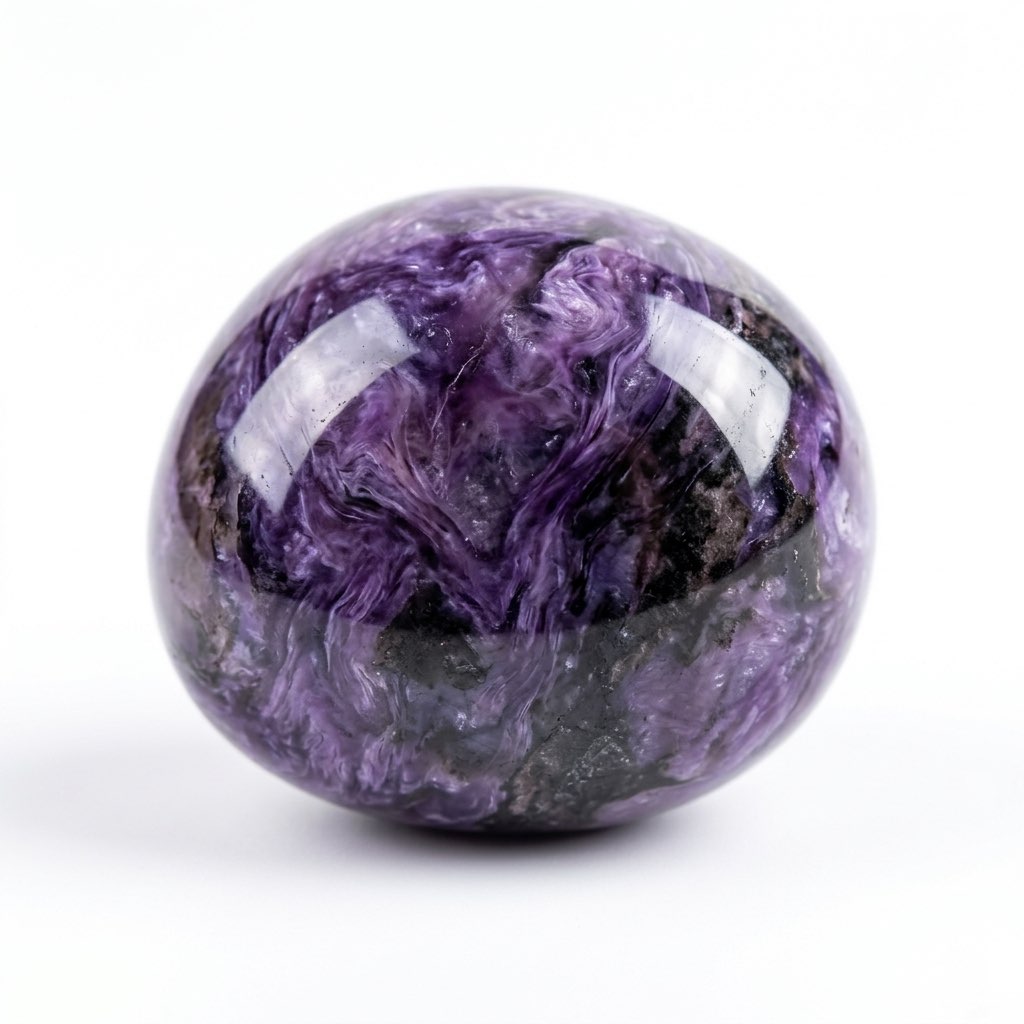 Charoite rough stone — view 3