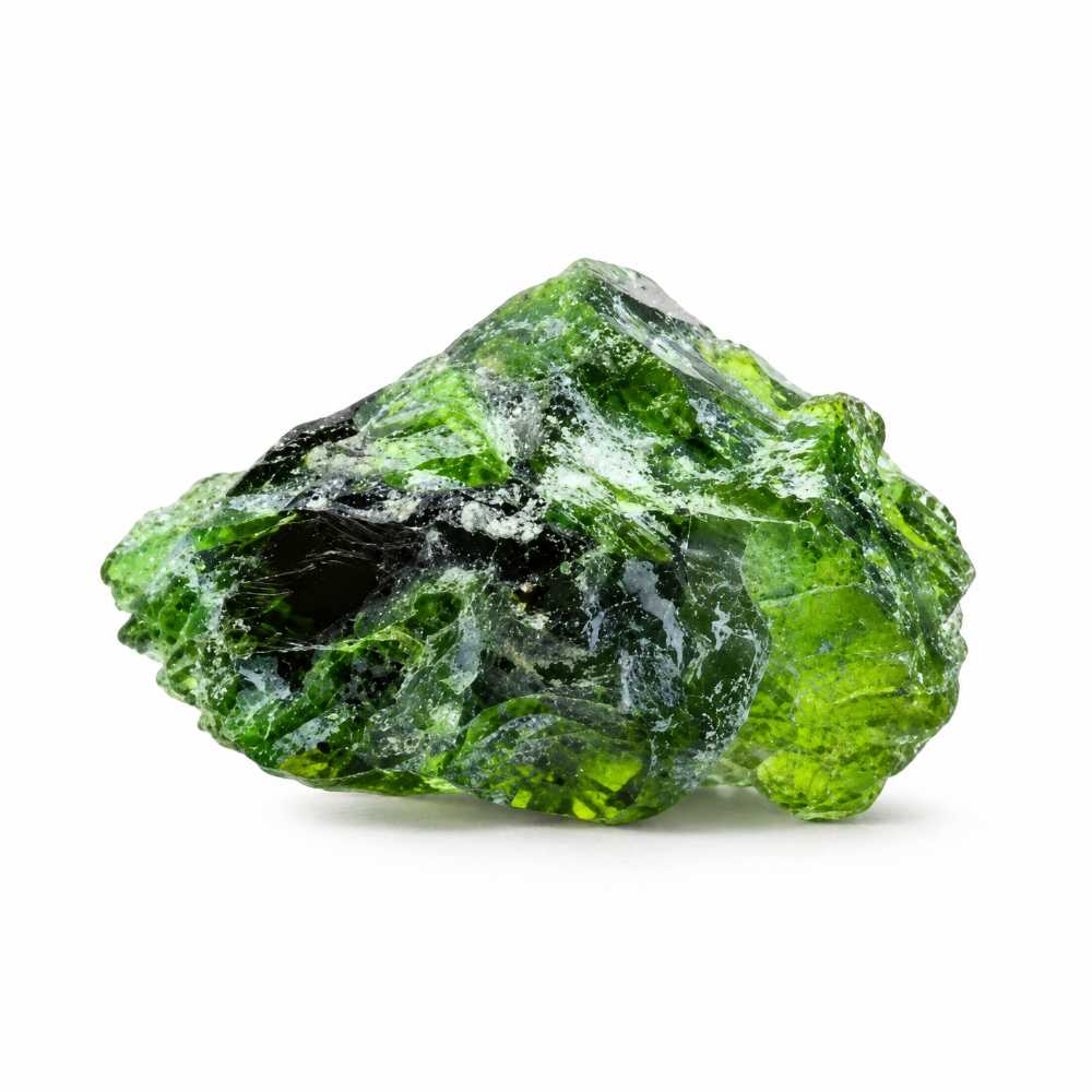 Diopside rough stone