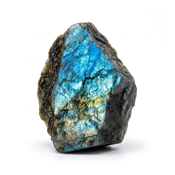 Labradorite rough stone