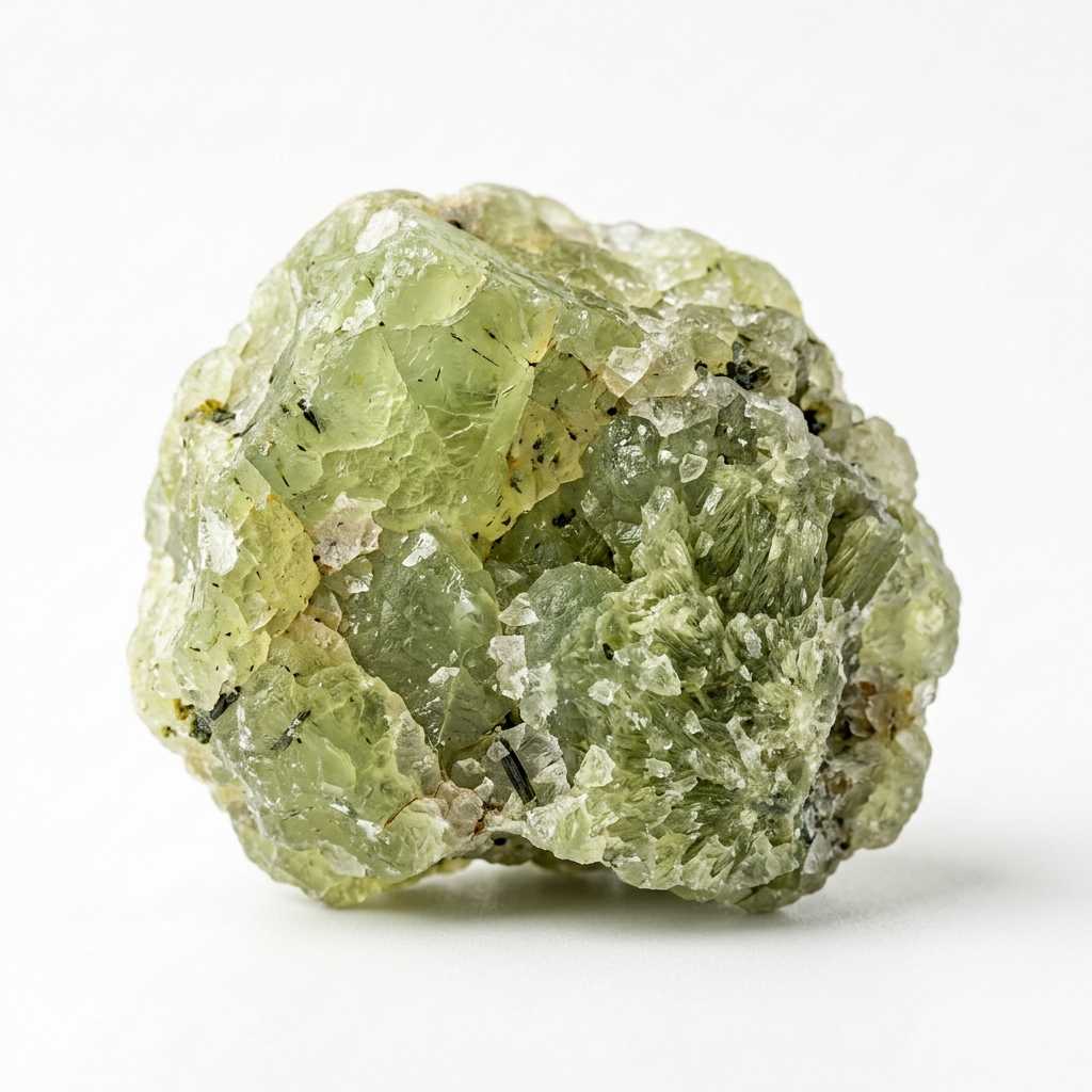 Prehnite rough stone