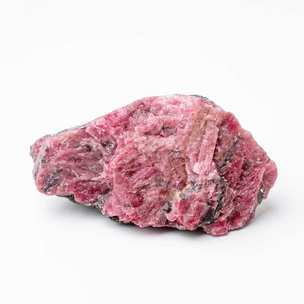 Rhodonite rough stone