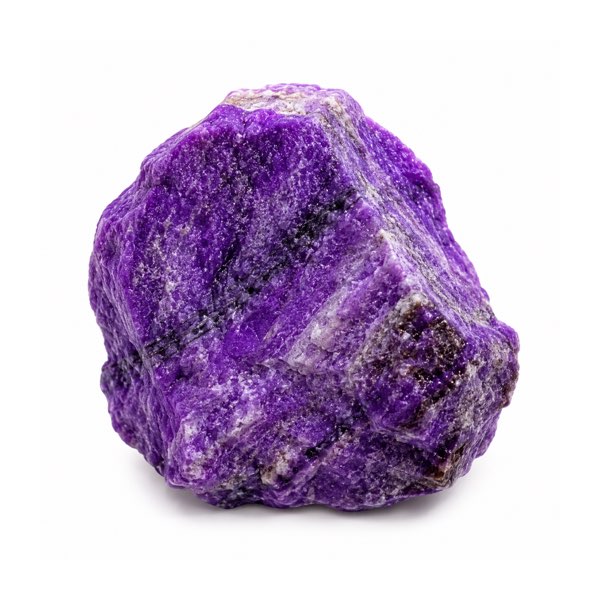 Sugillite rough stone