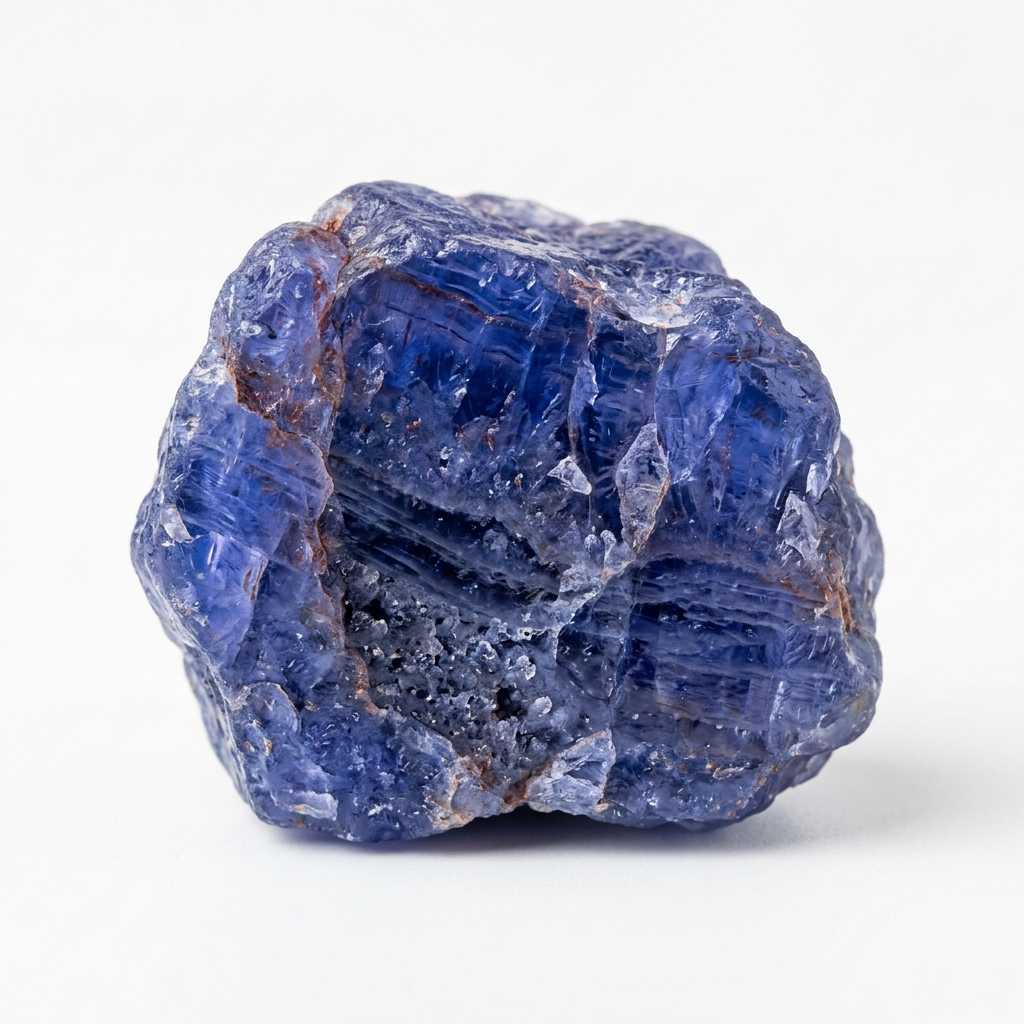 Tanzanite rough stone
