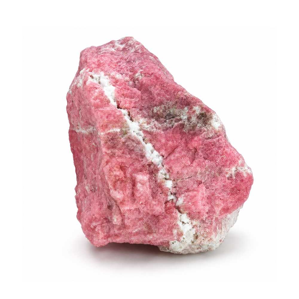Thulite rough stone