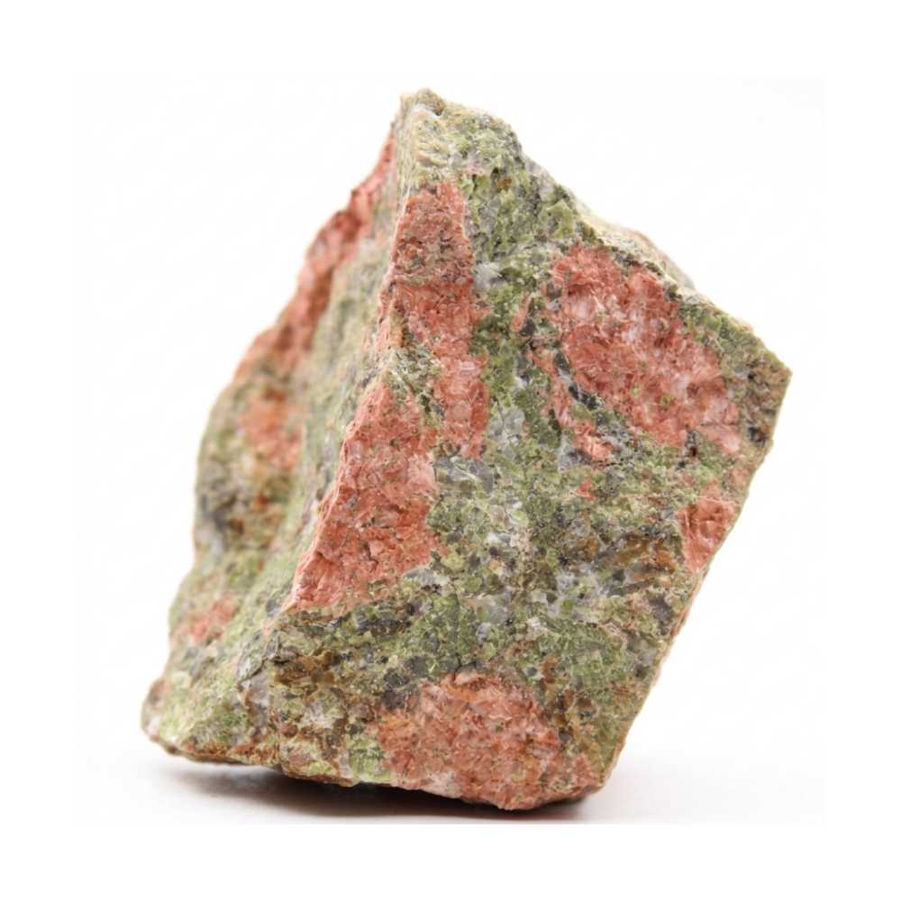 Unakite rough stone
